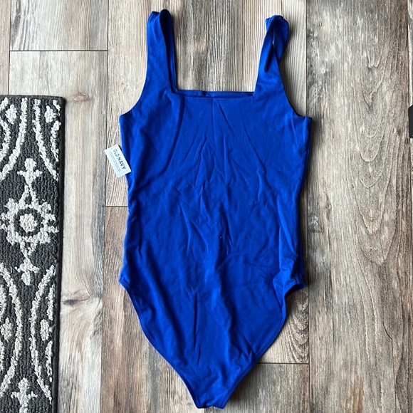 Old navy Sleeveless Square-Neck Bodysuit - royal Blue - Picture 9 of 9